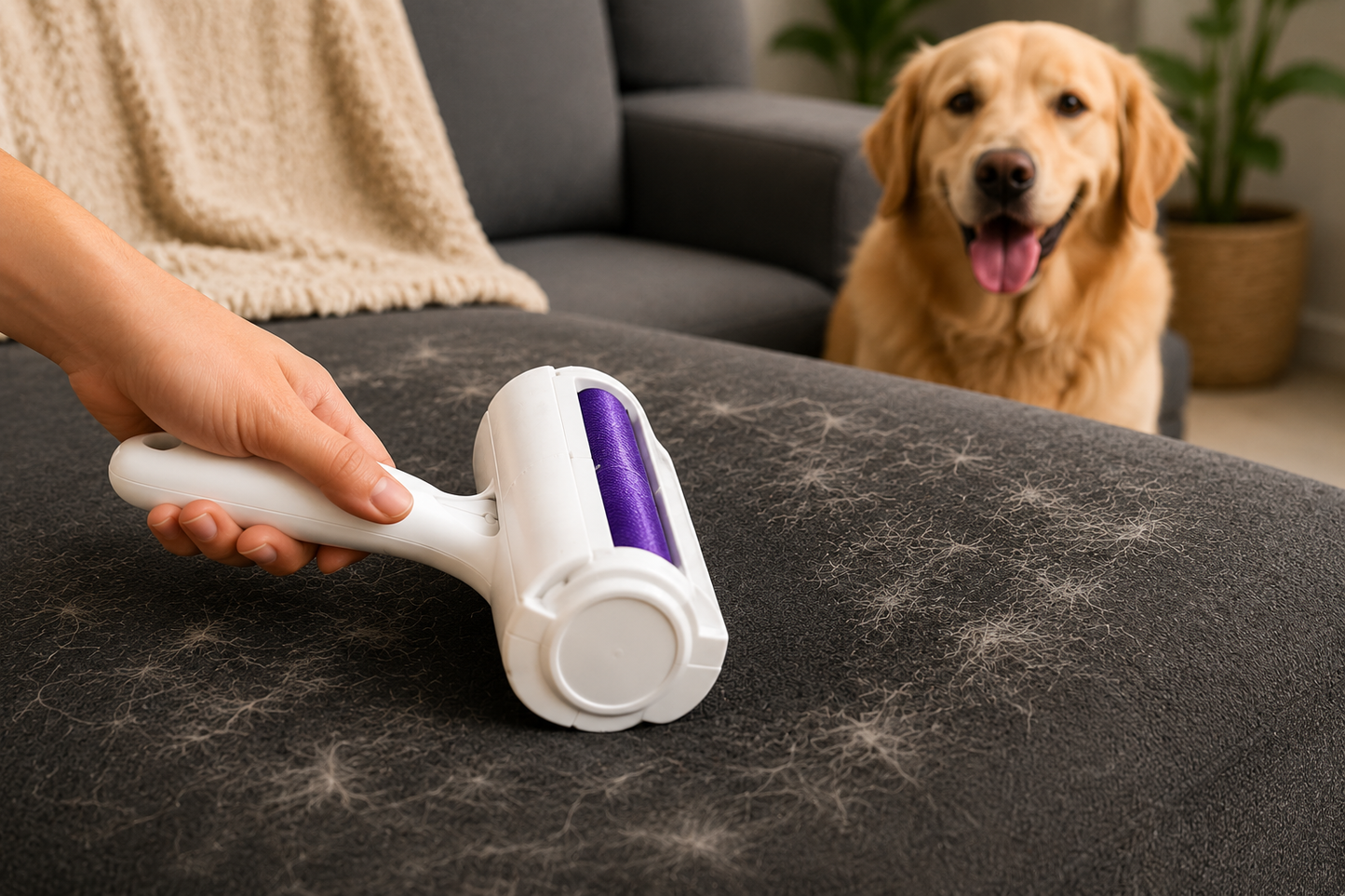 Pawora™ Self-Cleaning Pet Hair Remover Roller