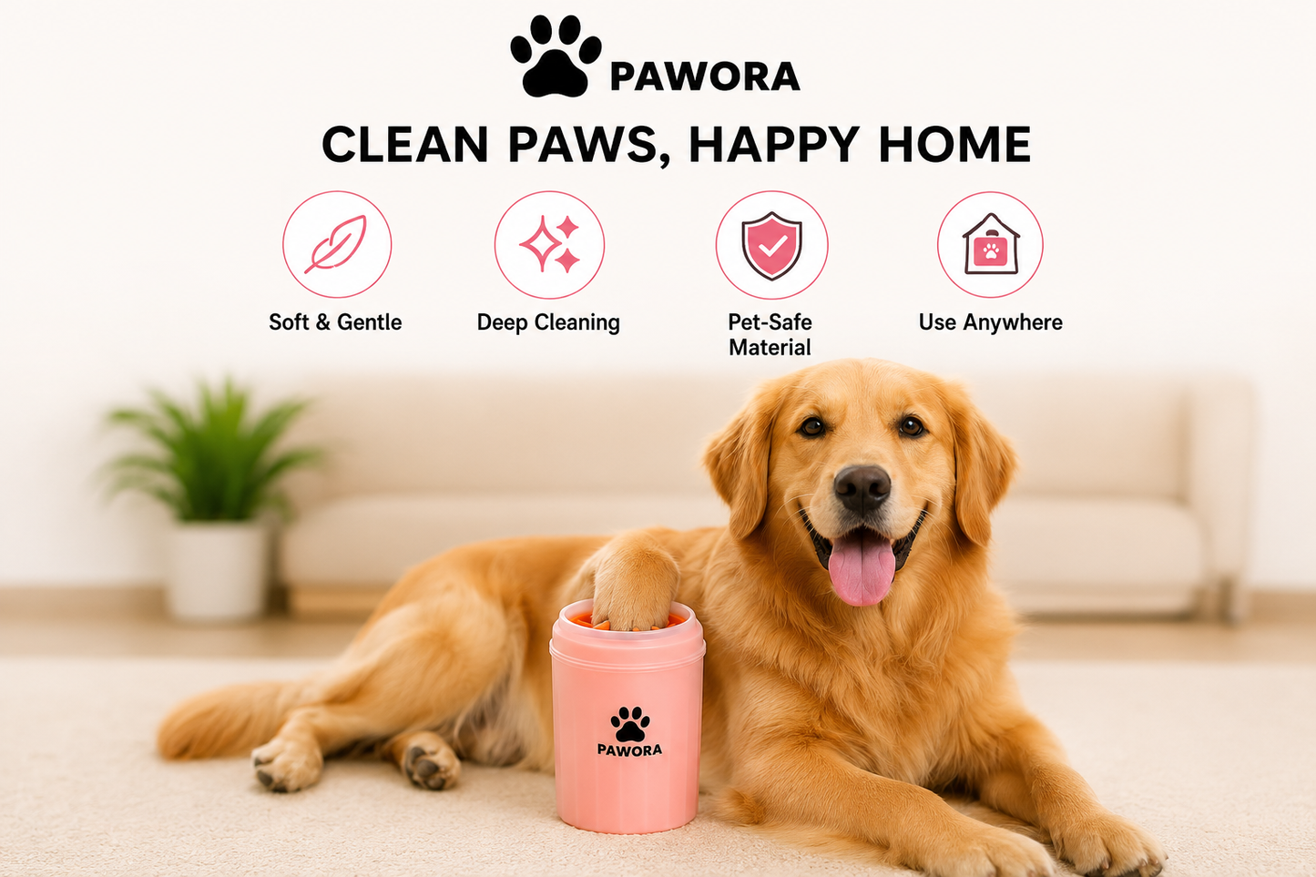 Pawora™ Portable Dog Paw Cleaner