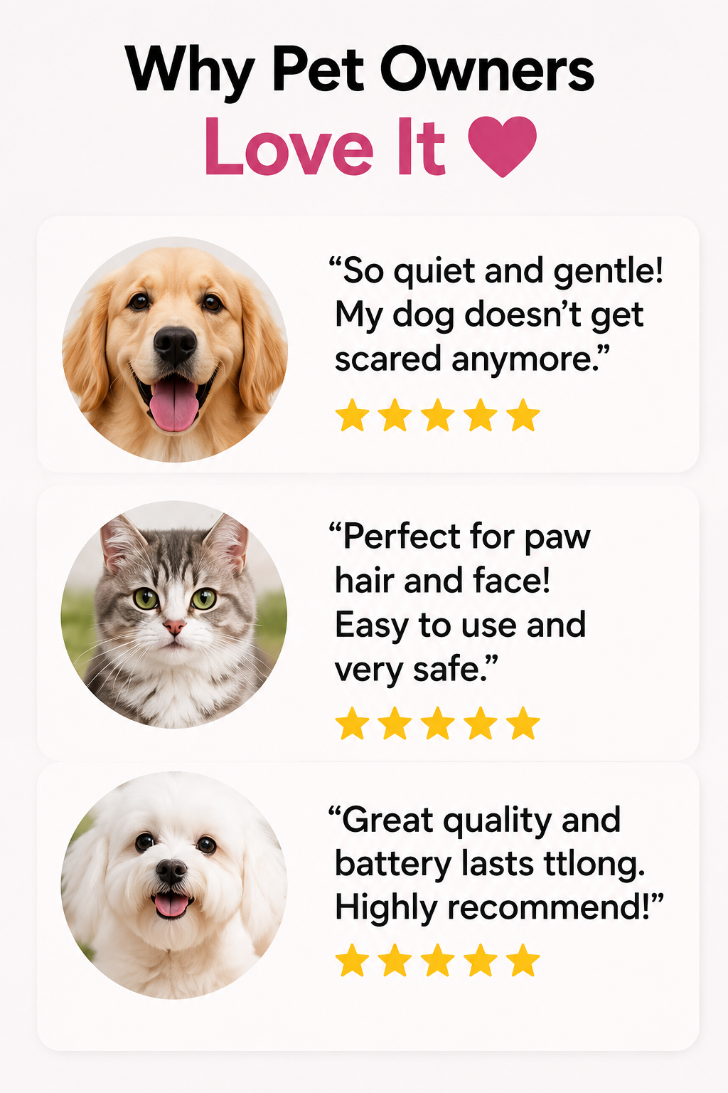 Pawora™ Electric Pet Grooming Trimmer