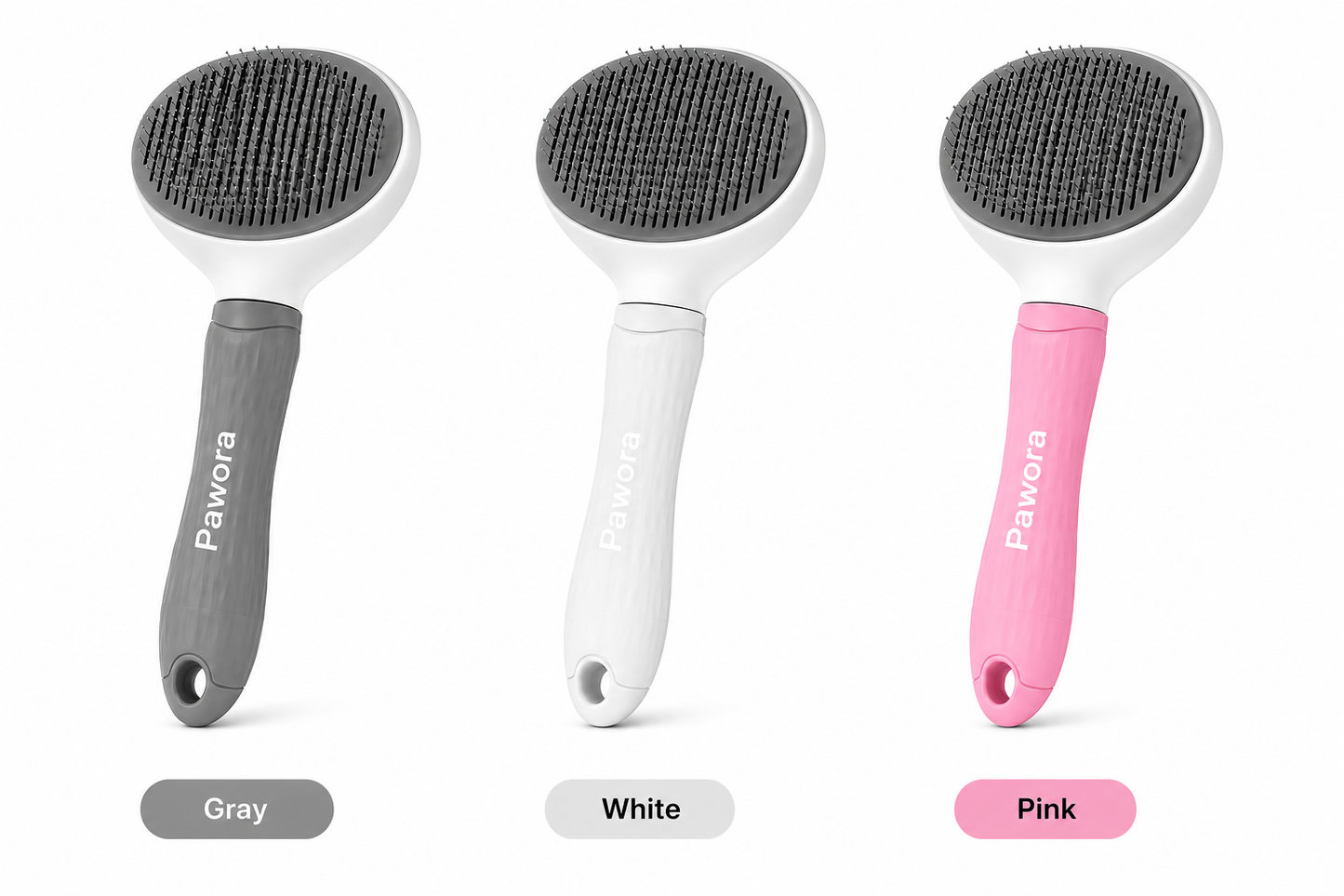 Pawora™ Self-Cleaning Slicker Brush for Dogs & Cats